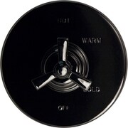 NEWPORT BRASS Lever Hdl Asm in Flat Black 2-545/56